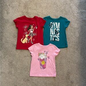 Girls The Children’s Place Kids Short Sleeve Tees Size 5/6